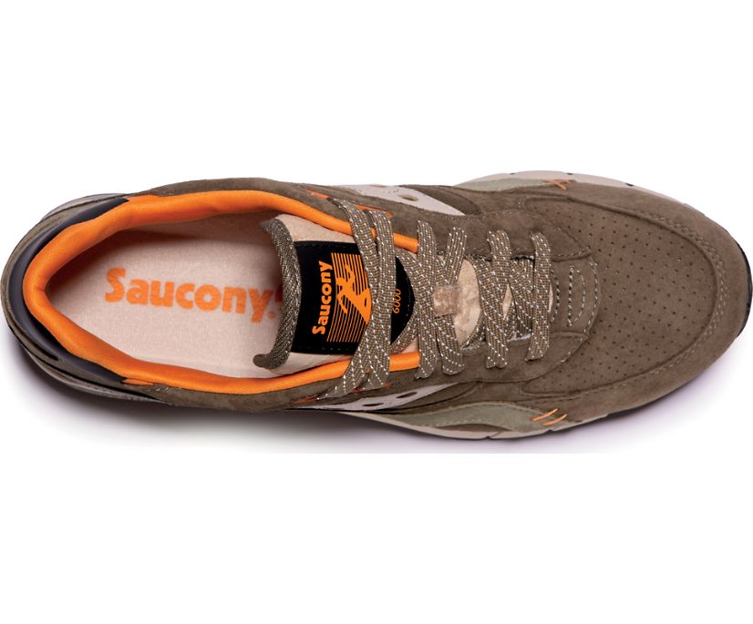 Saucony Shadow 6000 Destination Unknown Women's Originals Olive / Orange | Canada 079QMAZ